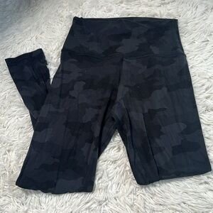 Lululemon Align Pant 25" Heritage 365 Camo Deep Coal Multi